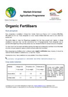 Organic-fertilisers